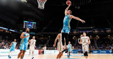 Murphy, antes de realizar un mate (Foto: Web FEB)