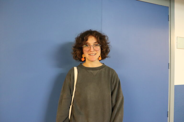 María Prieto, estudiante y representante de Ciencias de la Información