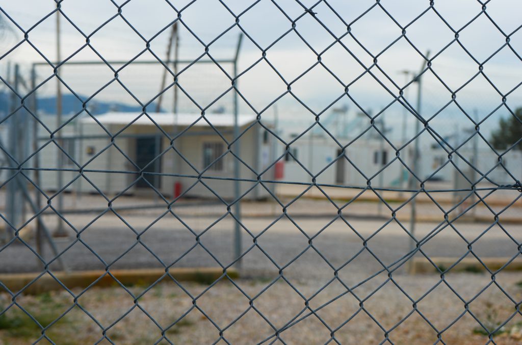 Vista del campo de refugiados de Malakasa l Foto: Mario Morón