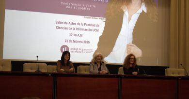 Carlota Coronado, Tania Tena, Virginia Pérez Alonso y Anita Fuentes en la Sala Naranja el pasado 4 de marzo l Foto: Emilio Estrella