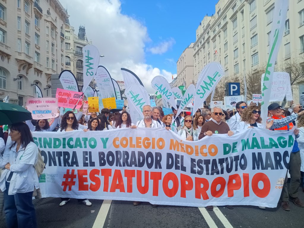 manifestación médicos en madrid