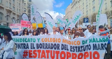 manifestación médicos en madrid
