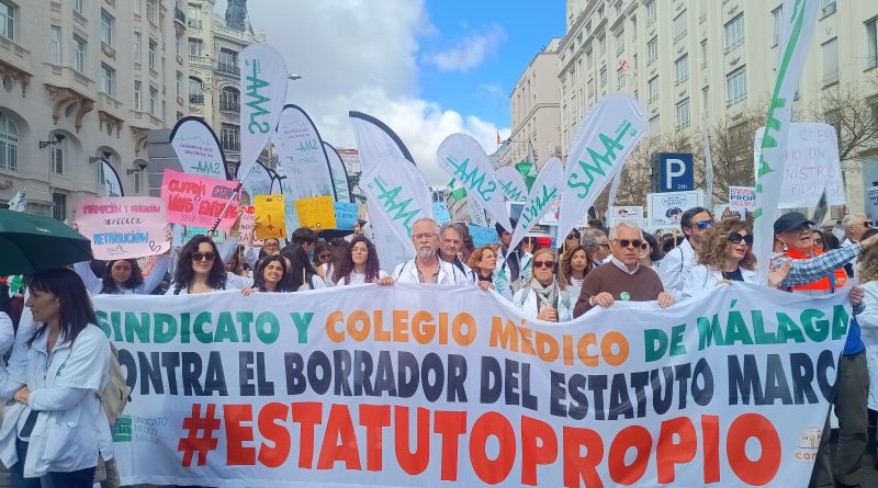 manifestación médicos en madrid