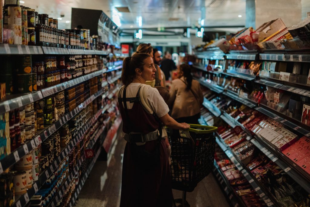 Los supermercados sufrieron colapso por el apagón | Foto: Pedro Pascual  
