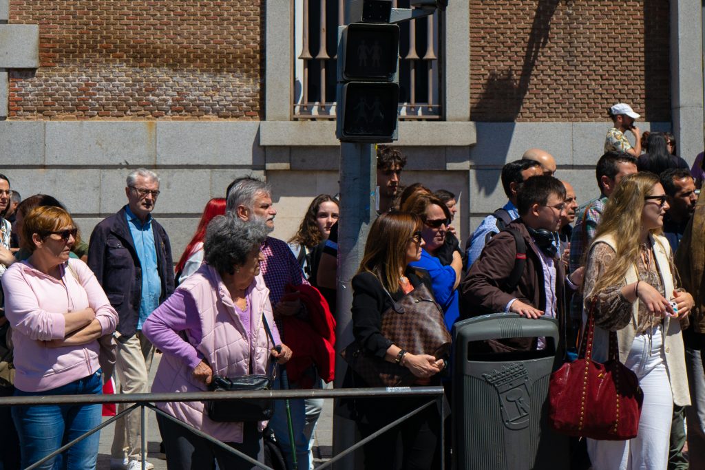 Los semáforos de Moncloa, como los de toda la ciudad, permanecieron apagados casi todo el día| Foto: Mario Morón