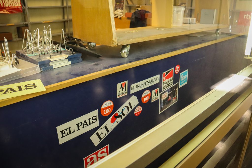 La librería y editorial Fragua, de la Facultad de Ciencias de la Información