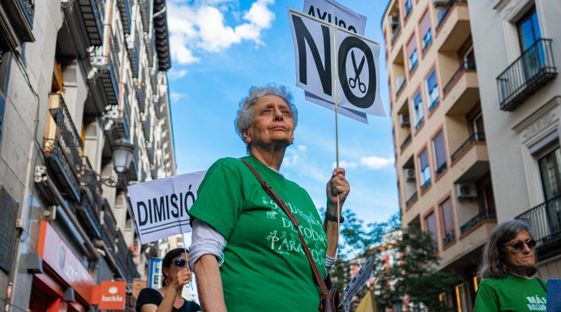 Manifestación educación pública