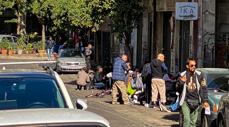 Barrio de Atenas, Omonia