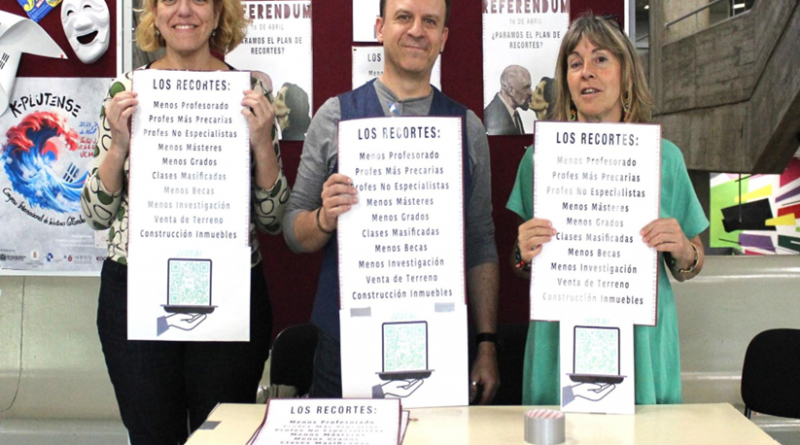 Más de 7000 personas votan en contra de los recortes en el referéndum organizado por UCMxporlaPública