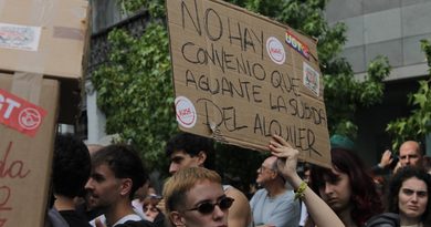 La crisis de la vivienda lleva la protesta hasta el Congreso: miles de personas exigen medidas y amenazan con una huelga general